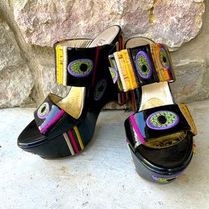 Loriblu Italian Evil Eye Wedges